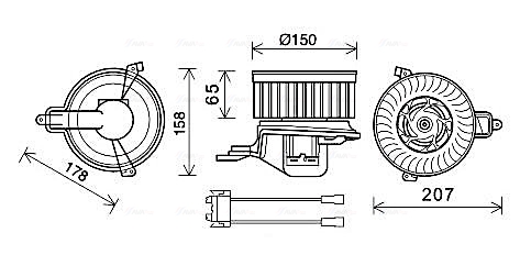 AVA QUALITY COOLING CN8511...