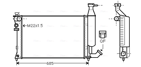 AVA QUALITY COOLING CNA2140...