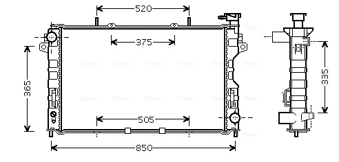 AVA QUALITY COOLING CR2077...