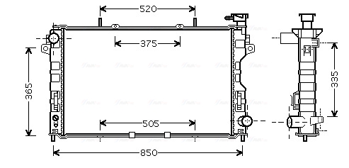 AVA QUALITY COOLING CRA2081...