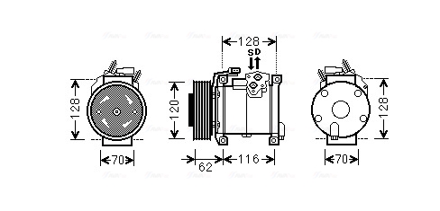 AVA QUALITY COOLING CRAK109...