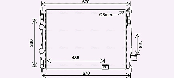AVA QUALITY COOLING DN2445...