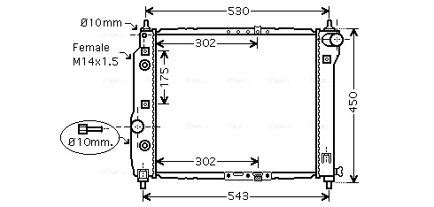AVA QUALITY COOLING DWA2069...