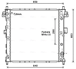 AVA QUALITY COOLING DWA2105...