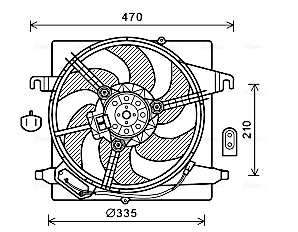 AVA QUALITY COOLING FD7567...