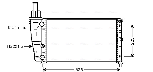 AVA QUALITY COOLING FT2228...