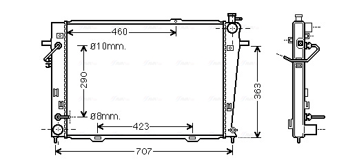 AVA QUALITY COOLING HY2167...
