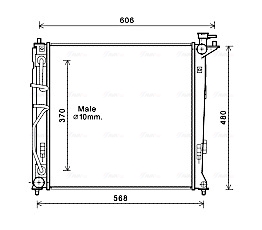 AVA QUALITY COOLING HY2282...