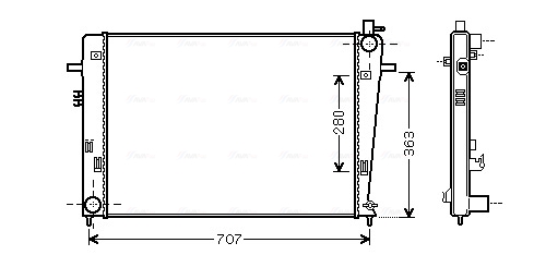 AVA QUALITY COOLING HY2328...