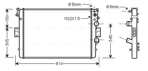 AVA QUALITY COOLING IVA2041...