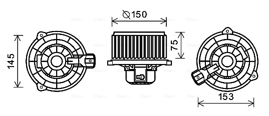 AVA QUALITY COOLING KA8243...