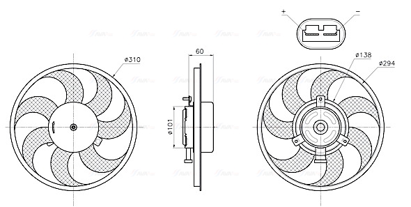 AVA QUALITY COOLING MS7782...