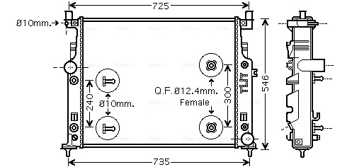 AVA QUALITY COOLING MSA2436...