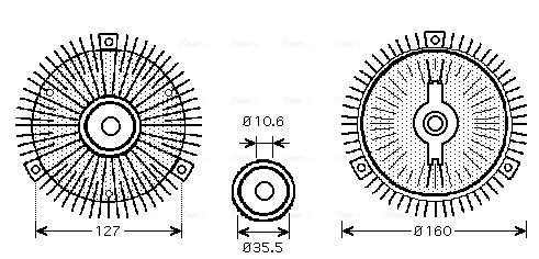 AVA QUALITY COOLING MSC412...