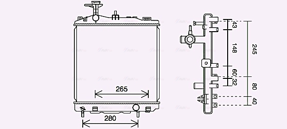 AVA QUALITY COOLING MT2265...