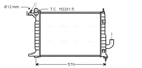 AVA QUALITY COOLING OLA2218...