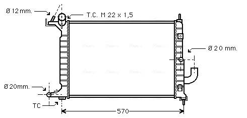 AVA QUALITY COOLING OLA2221...