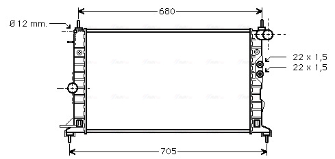 AVA QUALITY COOLING OLA2244...