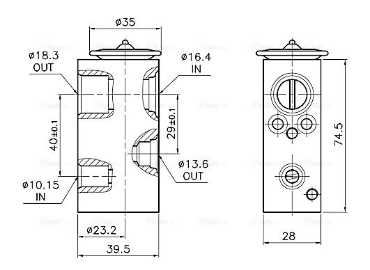 AVA QUALITY COOLING RT1683...