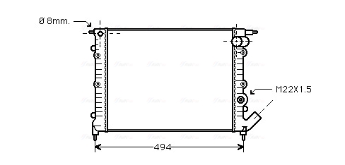 AVA QUALITY COOLING RT2132...