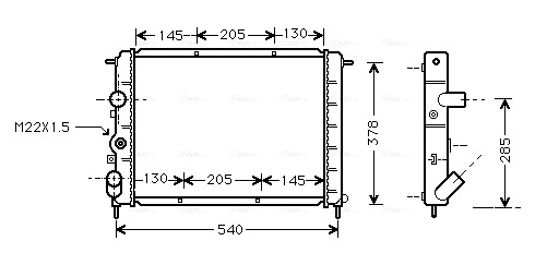 AVA QUALITY COOLING RT2258...