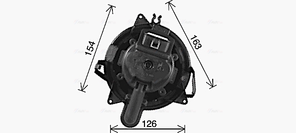 Ventilatore abitacolo