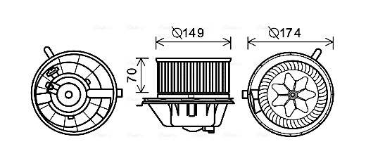 AVA QUALITY COOLING VN8342...