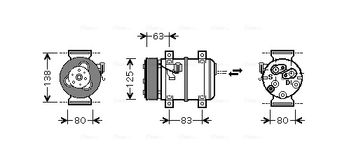 AVA QUALITY COOLING VOK120...