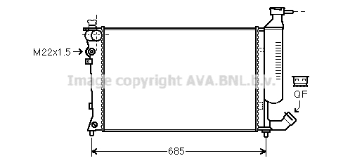 AVA QUALITY COOLING CNA2155...