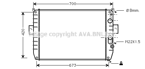 AVA QUALITY COOLING IV2050...