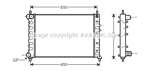 AVA QUALITY COOLING LCA2077...