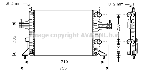 AVA QUALITY COOLING OLA2303...