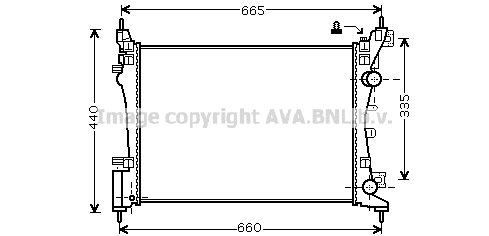 AVA QUALITY COOLING OLA2408...