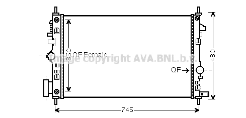 AVA QUALITY COOLING OLA2473...