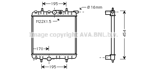 AVA QUALITY COOLING PE2243...