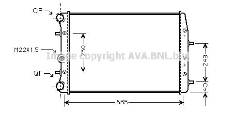 AVA QUALITY COOLING SAA2008...