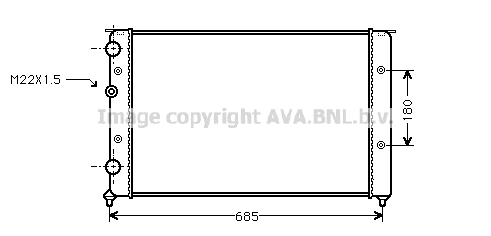 AVA QUALITY COOLING VNA2124...