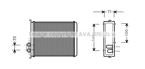 AVA QUALITY COOLING VOA6085...