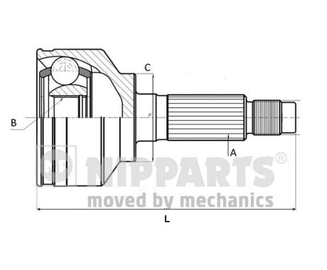 NIPPARTS N2821051 Σετ...