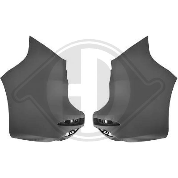 DIEDERICHS 4417556 Paraurti