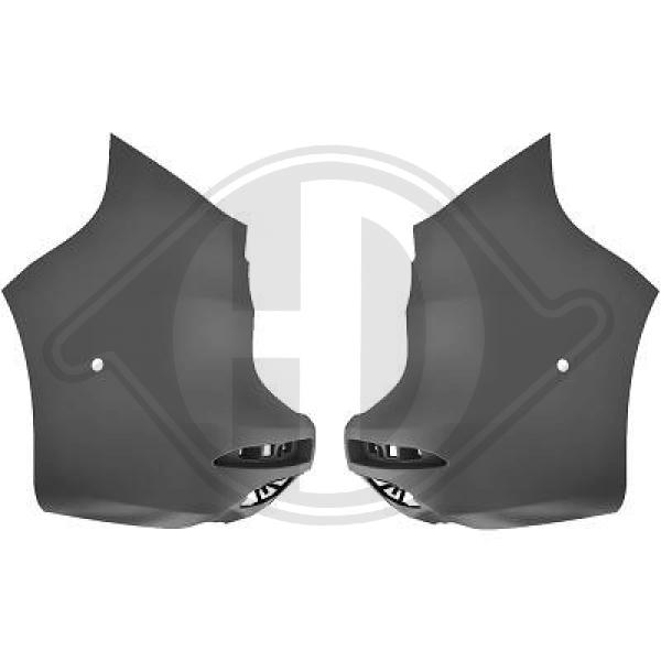 DIEDERICHS 4417557 Paraurti