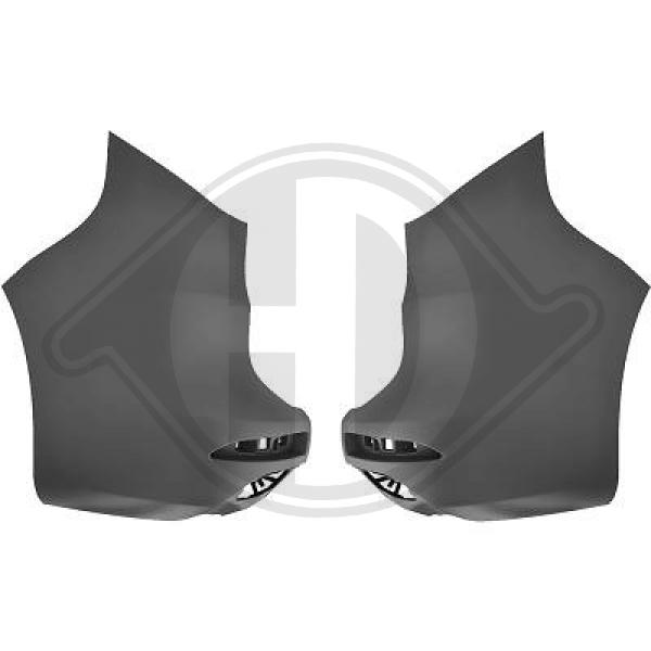 DIEDERICHS 4417558 Paraurti