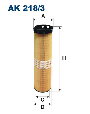 FILTRON AK 218/3 Filtro aria-Filtro aria-Ricambi Euro