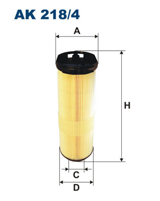 FILTRON AK 218/4 Vzduchový...