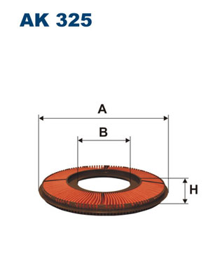 FILTRON AK 325 Vzduchový filtr