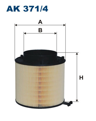 FILTRON AK 371/4 Filtro aria-Filtro aria-Ricambi Euro