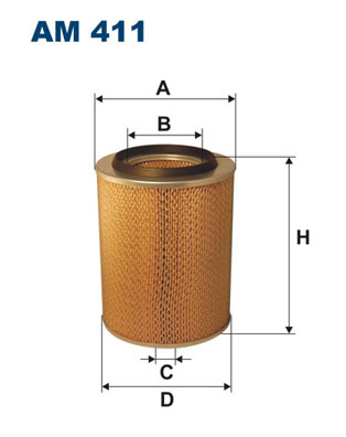 FILTRON AM 411 Filtro aria