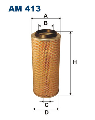 FILTRON AM 413 въздушен филтър