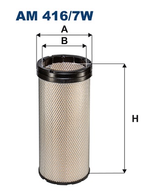 FILTRON AM 416/7W Filtro aria secondaria-Filtro aria secondaria-Ricambi Euro