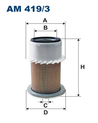 FILTRON AM 419/3 Filtro aria-Filtro aria-Ricambi Euro